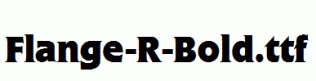 Flange-R-Bold.ttf