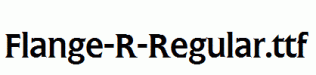 Flange-R-Regular.ttf