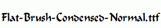Flat-Brush-Condensed-Normal.ttf