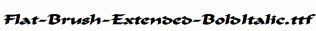 Flat-Brush-Extended-BoldItalic.ttf