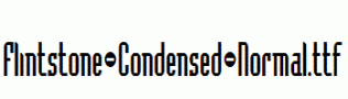 Flintstone-Condensed-Normal.ttf