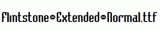 Flintstone-Extended-Normal.ttf