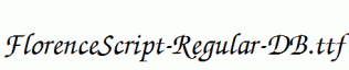 FlorenceScript-Regular-DB.ttf