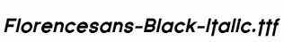 Florencesans-Black-Italic.ttf