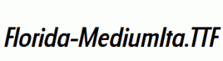 Florida-MediumIta.ttf