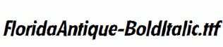 FloridaAntique-BoldItalic.ttf