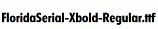 FloridaSerial-Xbold-Regular.ttf