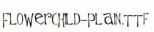 Flowerchild-Plain.ttf