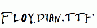 Floydian.ttf