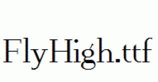 FlyHigh.ttf