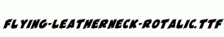 Flying-Leatherneck-Rotalic.ttf