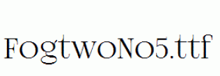 FogtwoNo5.otf