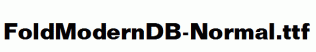 FoldModernDB-Normal.ttf