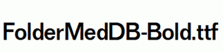 FolderMedDB-Bold.ttf