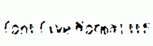 Font-Five-Normal.ttf