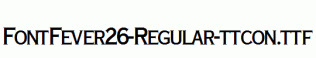 FontFever26-Regular-ttcon.ttf
