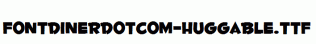 Fontdinerdotcom-Huggable.ttf