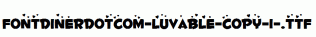 Fontdinerdotcom-Luvable-copy-1-.ttf