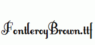 FontleroyBrown.ttf