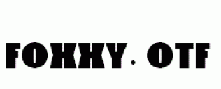 Foxxy.otf