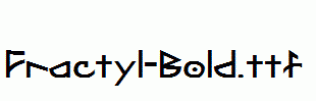 Fractyl-Bold.ttf