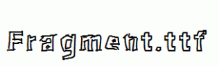 Fragment.ttf