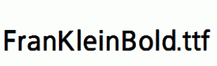 FranKleinBold.ttf