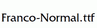 Franco-Normal.ttf