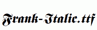 Frank-Italic.ttf