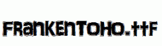 FrankenTOHO.ttf