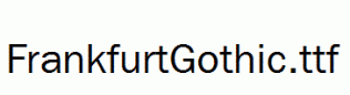 FrankfurtGothic.ttf