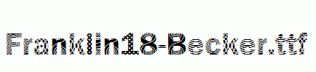 Franklin18-Becker.ttf