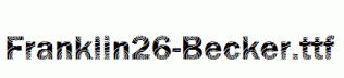 Franklin26-Becker.ttf