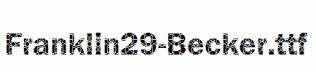 Franklin29-Becker.ttf
