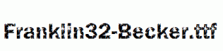 Franklin32-Becker.ttf