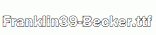 Franklin39-Becker.ttf