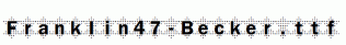 Franklin47-Becker.ttf