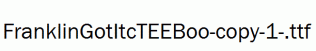 FranklinGotItcTEEBoo-copy-1-.ttf