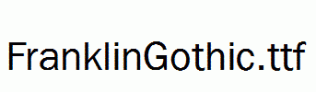 FranklinGothic.ttf