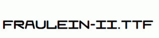 Fraulein-II.ttf