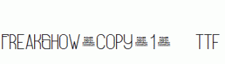 FreakShow-copy-1-.ttf