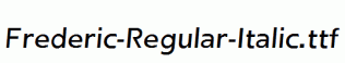 Frederic-Regular-Italic.ttf