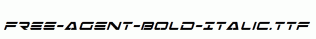 Free-Agent-Bold-Italic.ttf