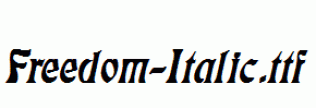 Freedom-Italic.ttf