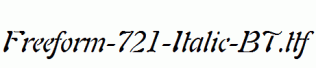 Freeform-721-Italic-BT.ttf