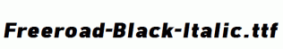 Freeroad-Black-Italic.ttf