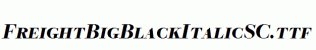 FreightBigBlackItalicSC.ttf