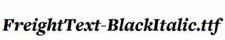 FreightText-BlackItalic.ttf