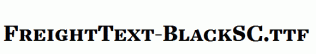 FreightText-BlackSC.ttf