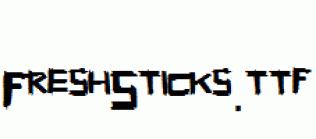 FreshSticks.ttf
